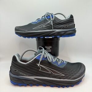 New Altra Timp 2 Gray Blue Trail Running Shoes Men’s 10
